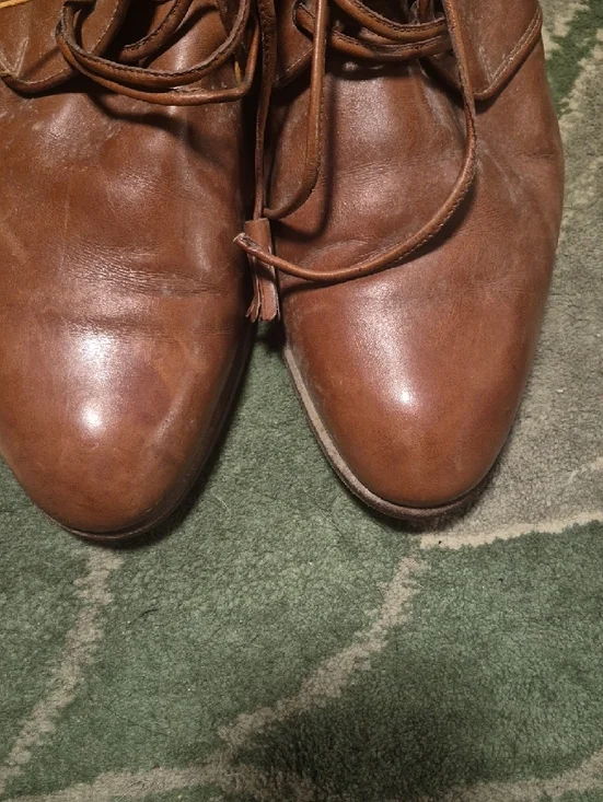 Gucci Men’s Brown Leather Chukka Lace-Up Boots - Picture 5 of 14